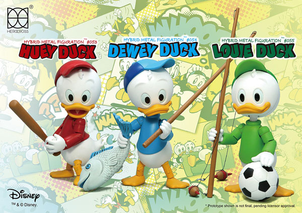 ハイブリッド・メタル・フィギュレーション #053-055 『ディズニー