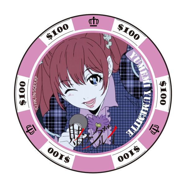 賭ケグルイ 缶バッジ(チップver.) 夢見弖ユメミ[Little Monsters