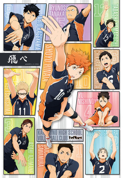 ジグソーパズル ハイキュー！！ 烏野高校排球部 1000ピース (1000T-106