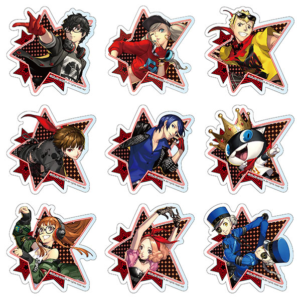 ペルソナ5 ダンシング・スターナイト アクリルバッジ 9個入りBOX