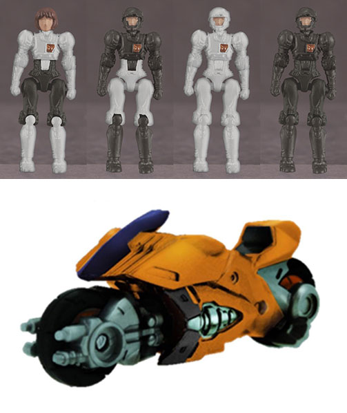 ダイアクロン DA-41 女性隊員セット[タカラトミー]【送料無料】《在庫