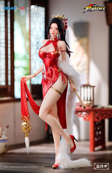 特典】THE KING OF FIGHTERS 不知火舞 紅裳舞Ver. 1/6 完成品