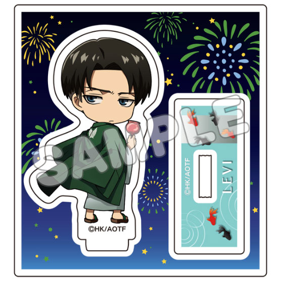 進撃の巨人 縁日 アクリルスタンド リヴァイ(ミニキャラ)[TBSグロウ