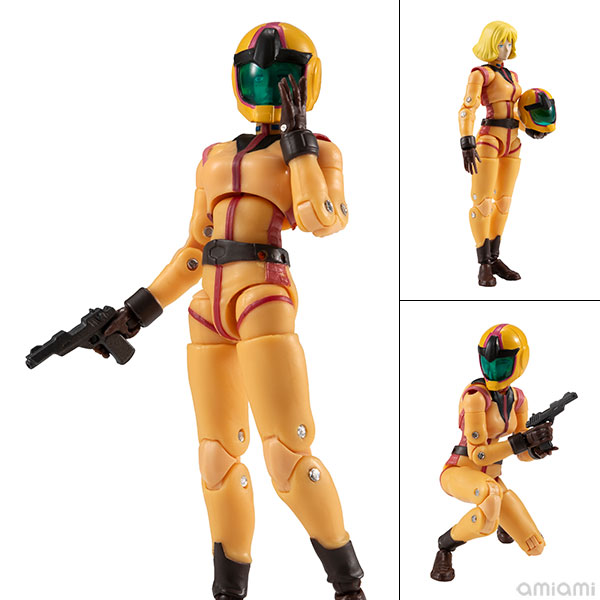 G.M.G. COLLECTION 04 機動戦士ガンダム 地球連邦軍 セイラ・マス 可動