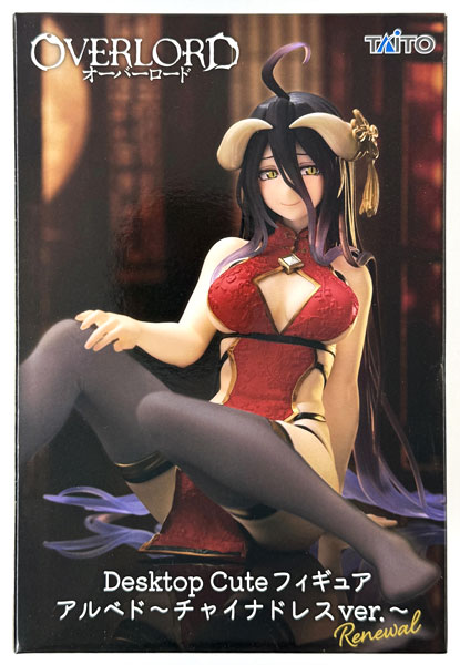 中古】(本体A/箱B)オーバーロード Desktop Cute フィギュア アルベド