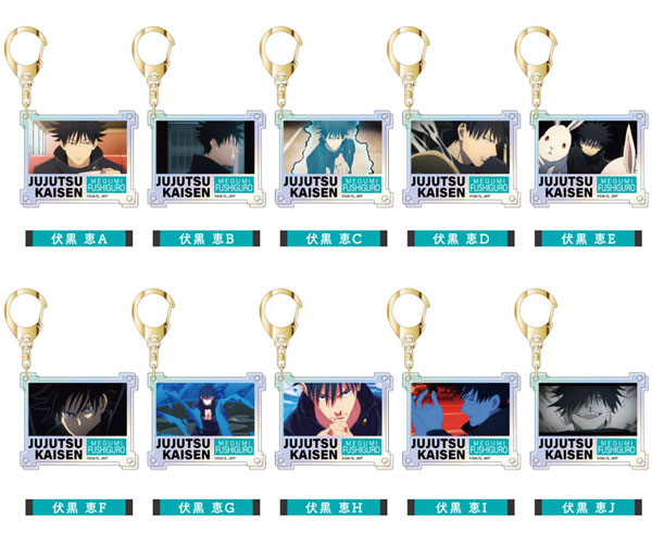 オーロラアクリルキーホルダー 呪術廻戦 伏黒恵BOX 10個入りBOX