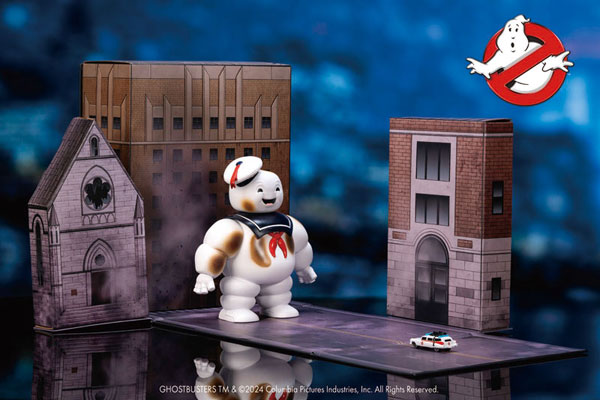 ゴーストバスターズ ナノシーン マシュマロマン ＆ ECTO-1[Jada Toys