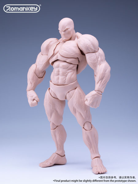 UMS003 1/12スケール 可動フィギュア男性素体 Big Guy(ビッグガイ