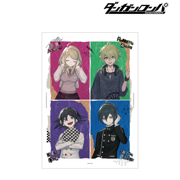 ダンガンロンパシリーズ lackさんイラスト 赤松楓＆天海蘭太郎＆王馬