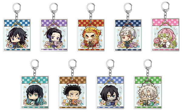 限定販売】鬼滅の刃 プティコロ トレーディングアクリルキーホルダー