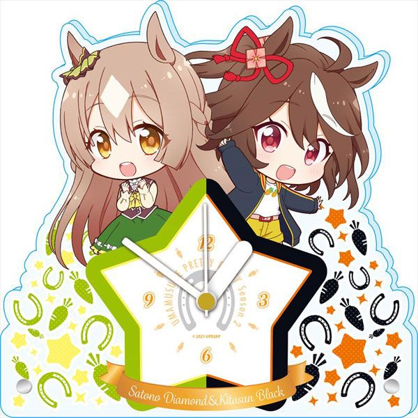 ウマ娘 プリティーダービー Season 2 ぷちちょこアクリル置時計
