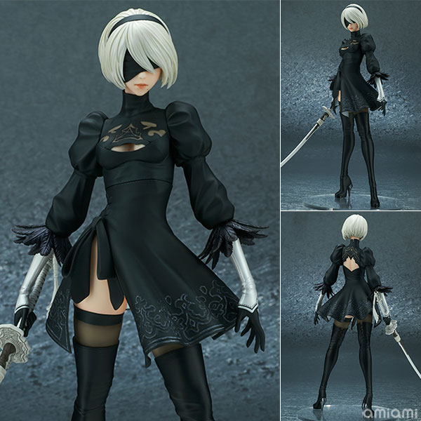 NieR：Automata 2B (ヨルハ 二号 B型) 通常版 完成品フィギュア（再販