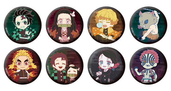 鬼滅の刃 布缶バッジコレクション 第四弾 8個入りBOX[リボルブ]《在庫