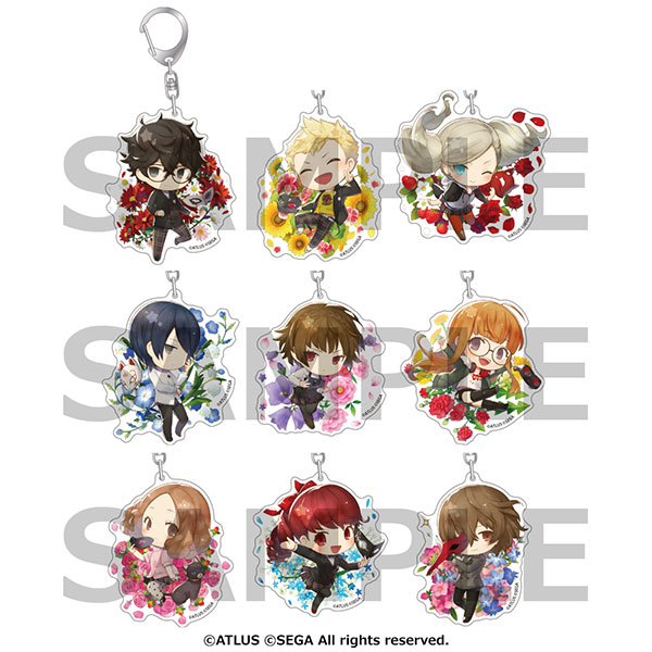 きゃらふろるアクリルキーホルダー ペルソナ5 ザ・ロイヤル 9個入りBOX
