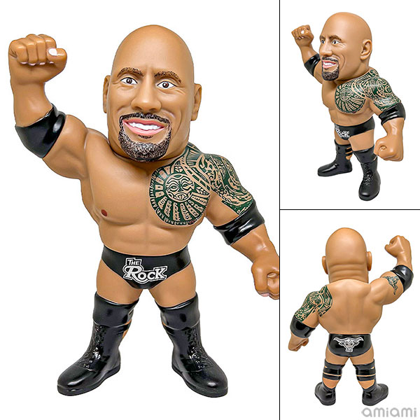 16dソフビコレクション021 WWE The Rock (ザ・ロック) 完成品