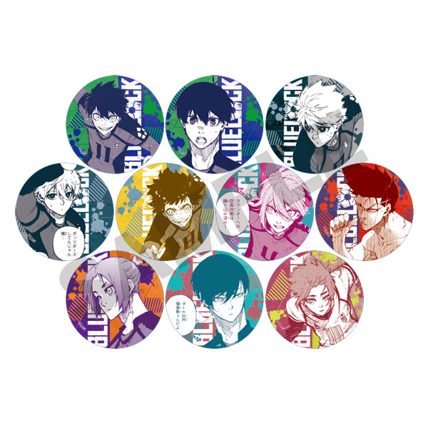 ブルーロック トレーディング缶バッジ コミックvol.1 10個入りBOX