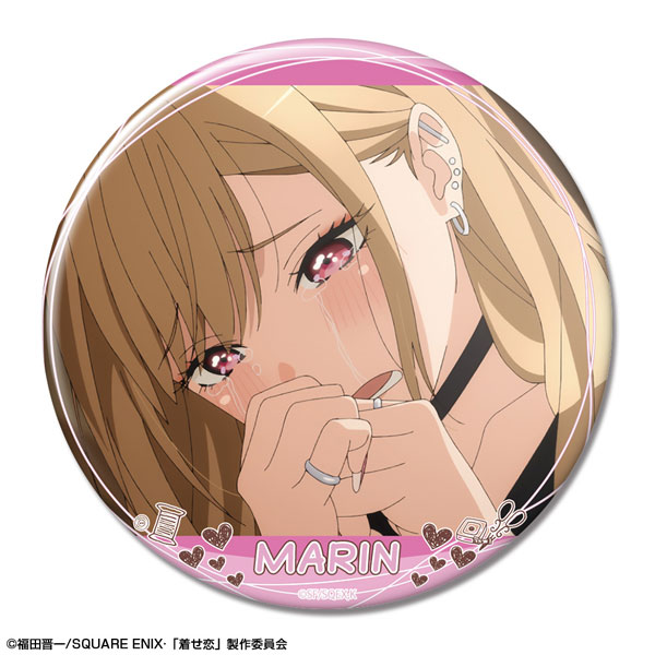 その着せ替え人形は恋をする アトレ 喜多川海夢 グリッター缶バッジ