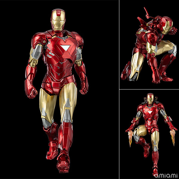 DLX アイアンマン・マーク6 1/12 可動フィギュア