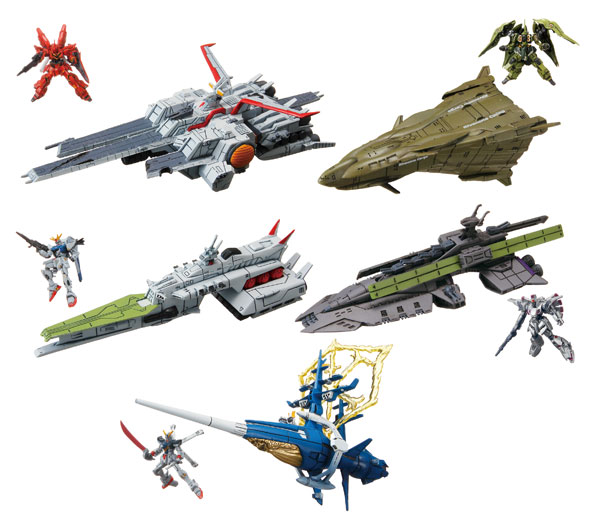 コスモフリートコレクション 機動戦士ガンダム ACT6 全5種セット