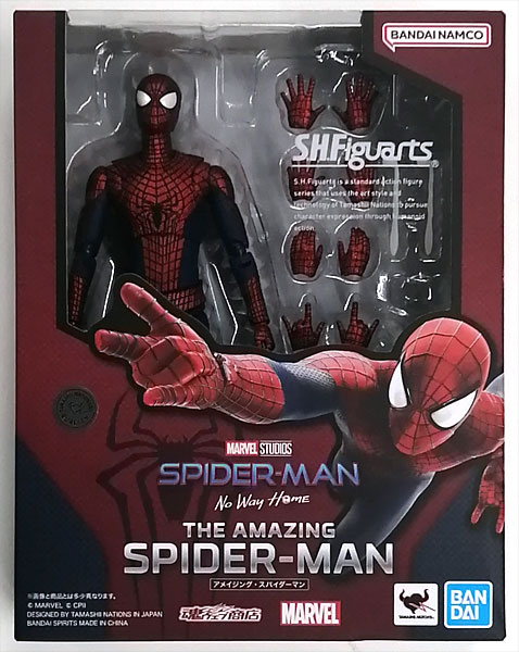中古】(本体B+/箱B)S.H.Figuarts スパイダーマン：ノー・ウェイ