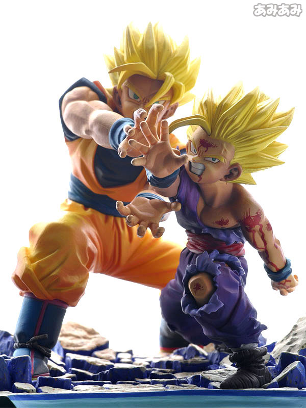 ドラゴンボールZ 造形神化 劇的ディオラマ【親子かめはめ波】 完成品