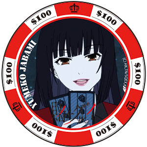 賭ケグルイ 缶バッジ(チップver.) 夢見弖ユメミ[Little Monsters