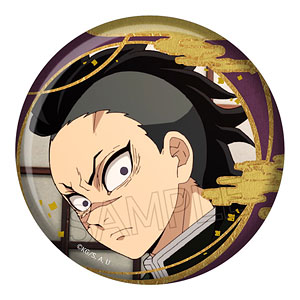 鬼滅の刃 箔押し缶バッジ Vol.2 伊黒小芭内（再販）[ツインクル]《04