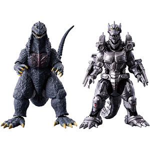 ゴジラアクションフィギュア バーニングゴジラVSデストロイア バトル