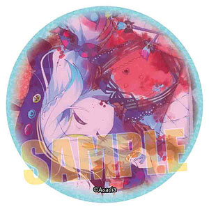 魔法少女ノ魔女裁判 グリッター缶バッジ 橘シェリー（再販）[ベル