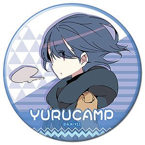 ゆるキャン△ 缶バッジ デザイン09(各務原なでしこ＆志摩リン/B)（再販