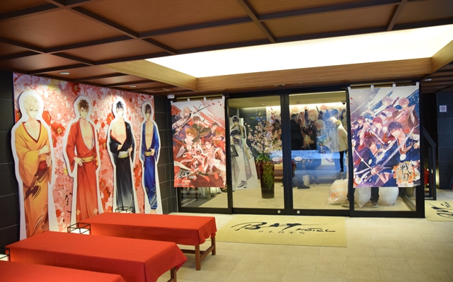 イケメン戦国』のキャラクターたちとベイホテルで「春」を満喫しよう