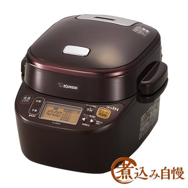 象印マホービン(ZOJIRUSHI) 自動圧力IH鍋 1.5L EL-MB30 | イオン