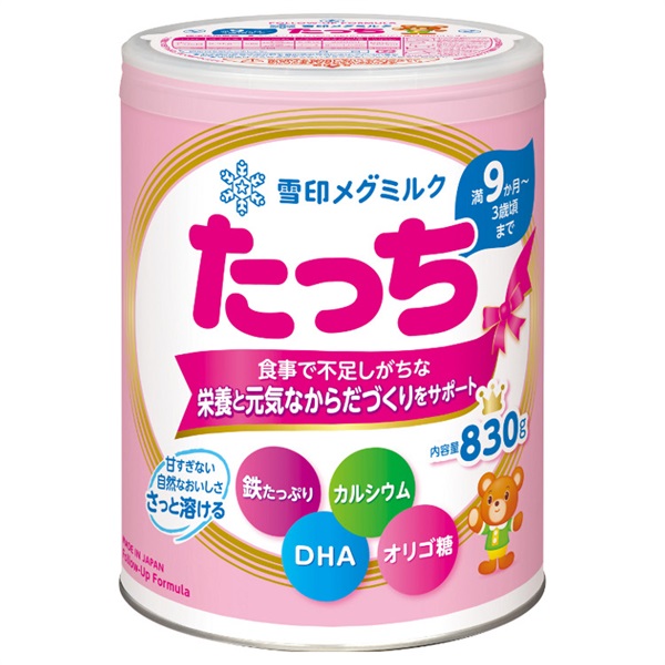 雪印メグミルク たっち 830g 粉ミルク 9ヶ月頃～ | イオンスタイル