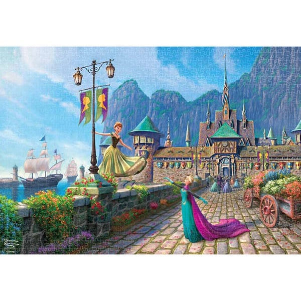 ジグソーパズル ディズニー Tangled 1000ピース (完成サイズ:51×73.5cm
