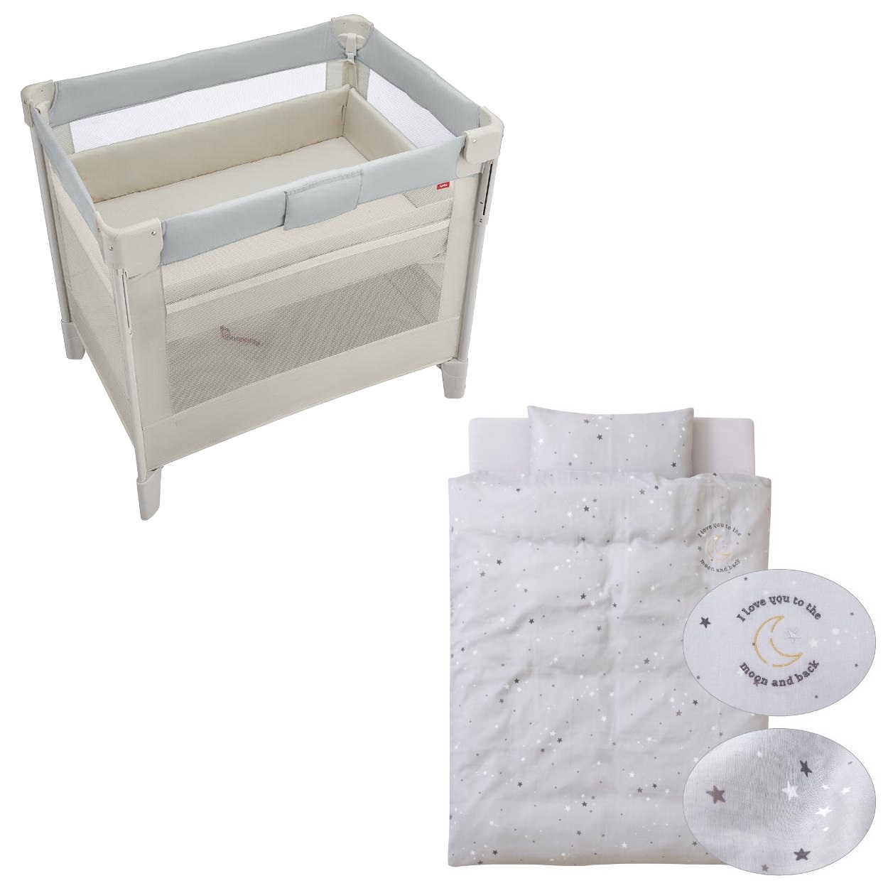 A-selection アップリカ ココネル エアー AB ホワイトグレー + 彌生