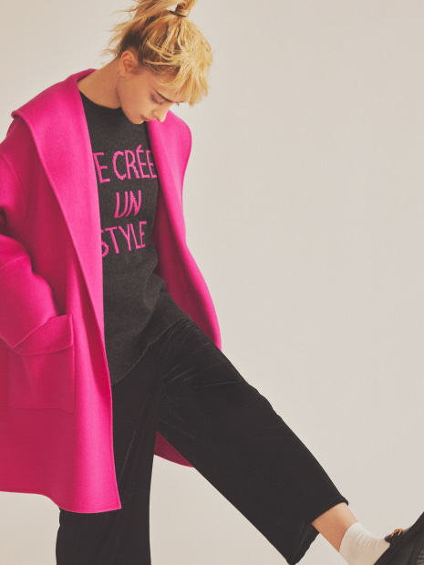 ショールカラーリバーコート｜OUTLET / アウトレット