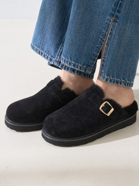 MOHI/モヒ】ファーサボシューズサンダル｜OUTLET / アウトレット