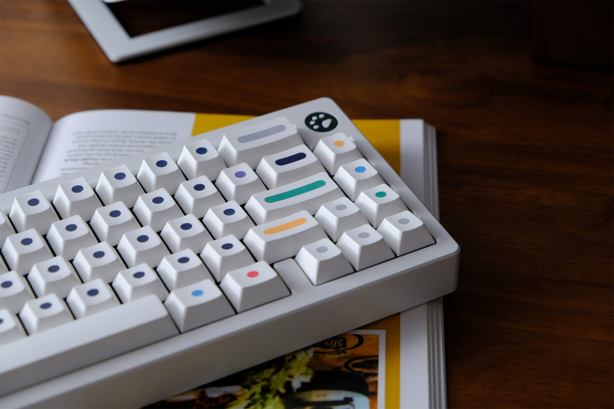 133 Keys/set Clone GMK Dots Keycaps PBT Dye Subbed Key Caps Cherry