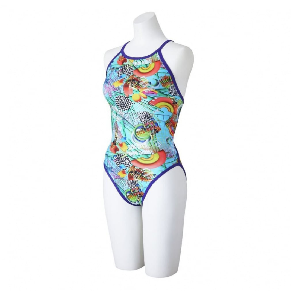 ミズノ レディス 水泳 競泳水着 エクサースーツ 競泳練習用【Rikako