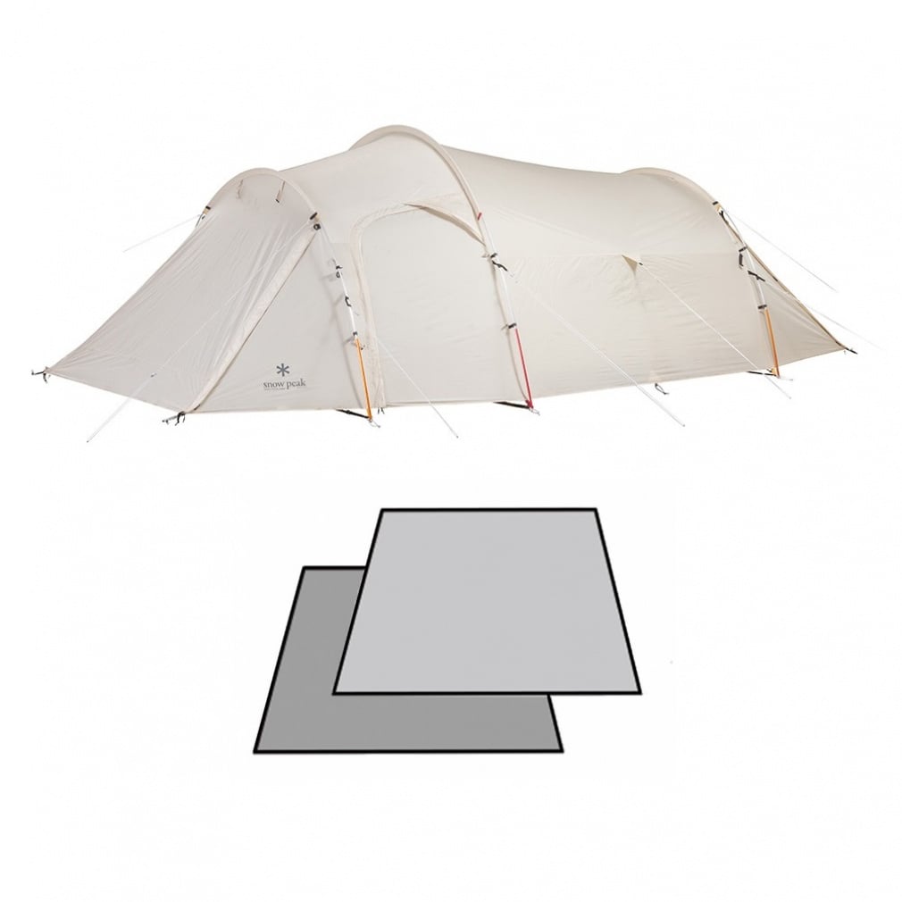スノーピーク ヴォールト アイボリー ＆ 専用マットシートセット SDE