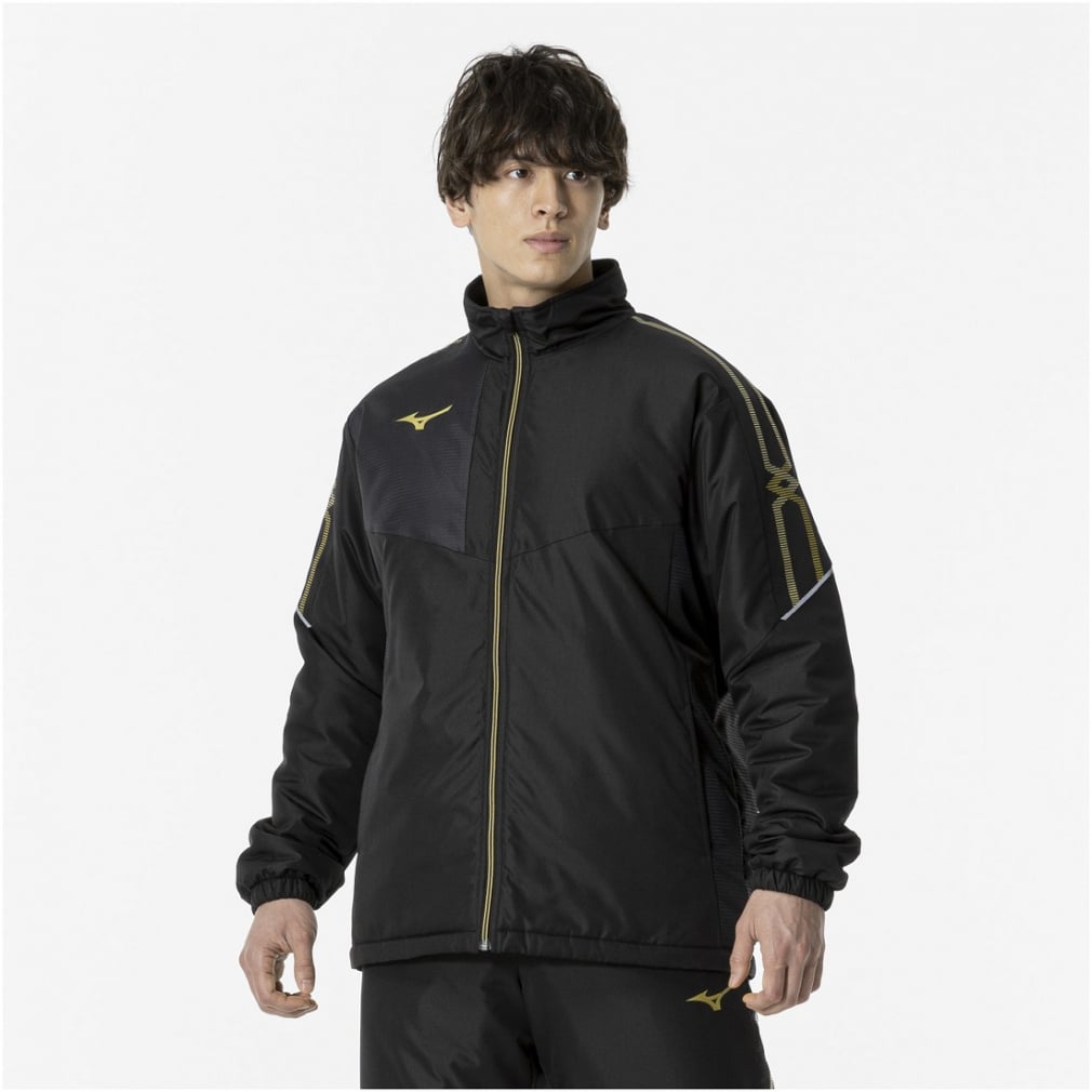 ミズノ メンズ 中綿ジャケット MC-LINE ブレスサーモ 中綿ウォーマー