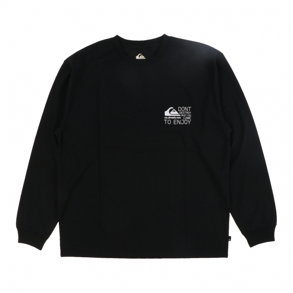 2025秋冬 クイックシルバー メンズ サーフ 長袖Tシャツ TC DISTORTED