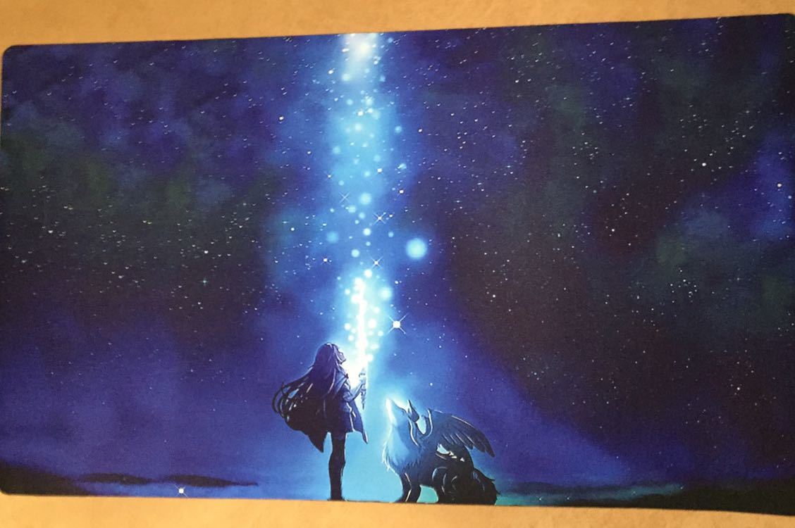 未開封・丸めて発送】遊戯王 星遺物の導く先プレイマット 未開封・丸め