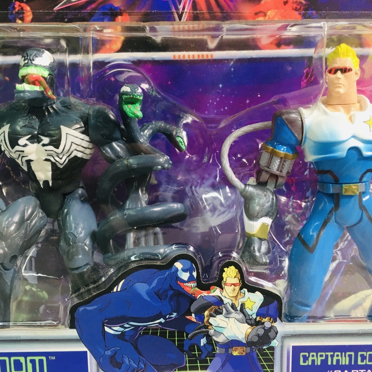 マーベル vs カプコン フィギュア セイバトゥースvsケン トイビズ