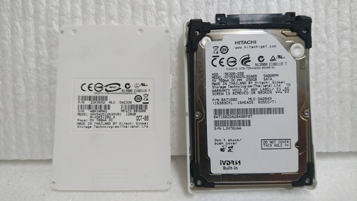 HGST iVDR-S iS1000 1TB 録画用HD ケース付き（1） Amazon | HGST 日立