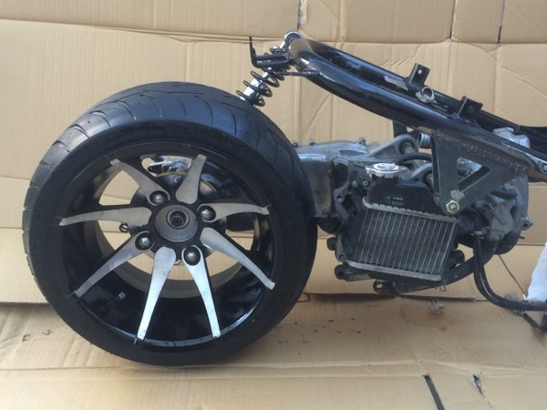 ホンダ ズーマー 直吊りカスタムセット サスペンションアダプター追加