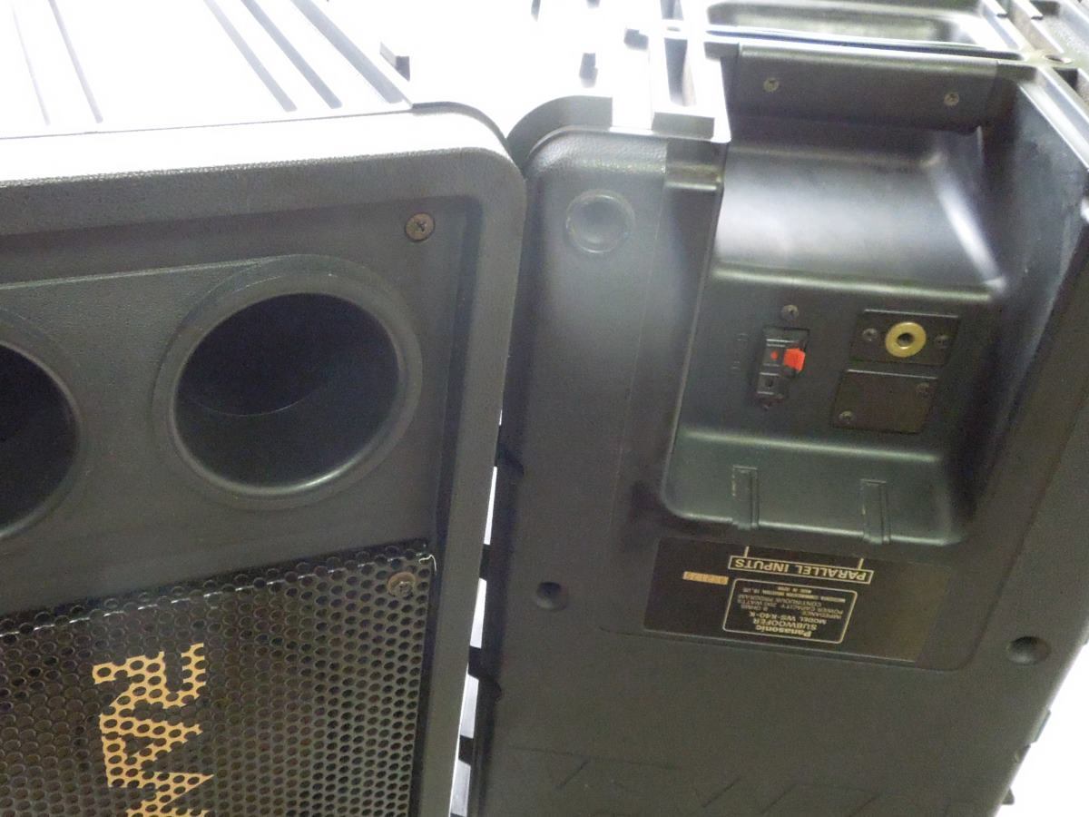 中古]RAMSA/Panasonic WS-K40-K 業務用スピーカー（サブウーファー