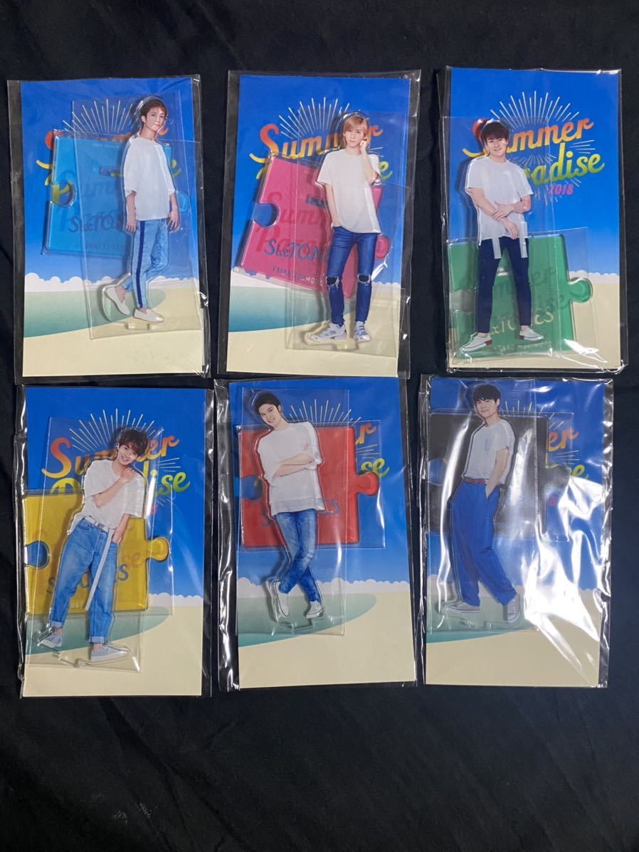 SixTONES Summer Paradiseサマパラ2018 アクスタコンプ SixTONES