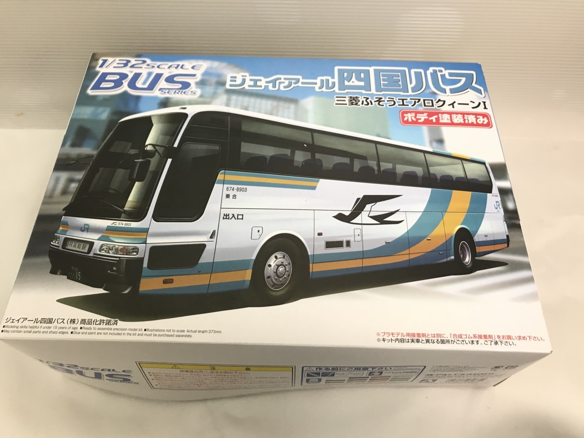 新品】未組み立て☆ 1/32 ジェイアール JR 四国バス 三菱ふそうエアロ