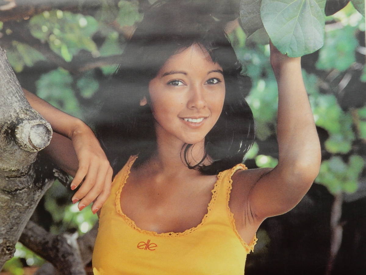 アグネス・ラム ポスター 当時物 グラビア アイドル バドワイザー 昭和